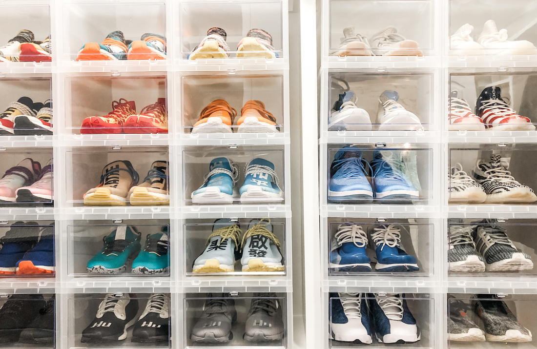 hello-simplified-cary-nc-men's-closet-organization-shoe-wall-closet-organization-before-after