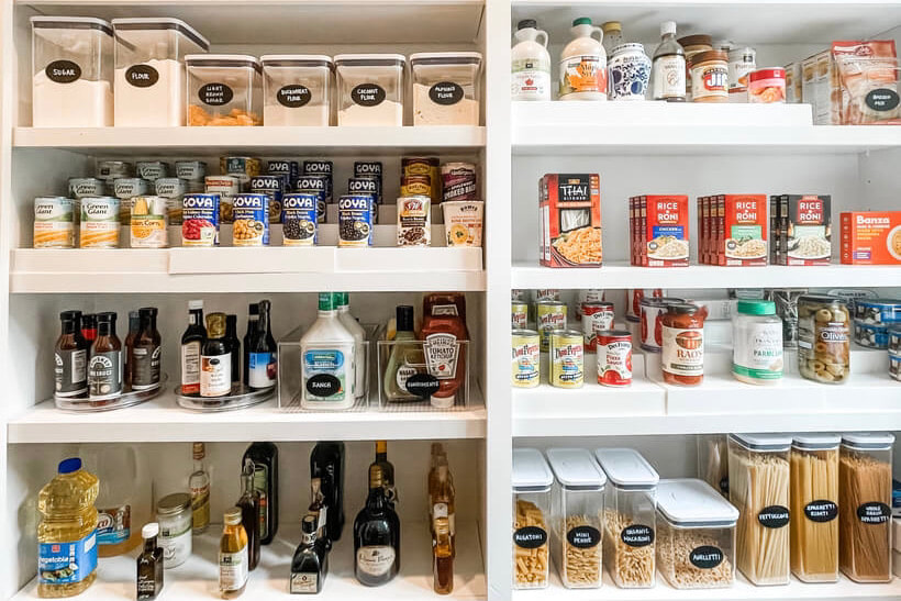 Pro organized pantry in Cary, NC